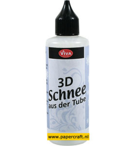 Viva Decor 3D Tuben Schnee aus der Tube