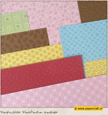 Papicolor Fantasia Papier Diverse Kleuren
