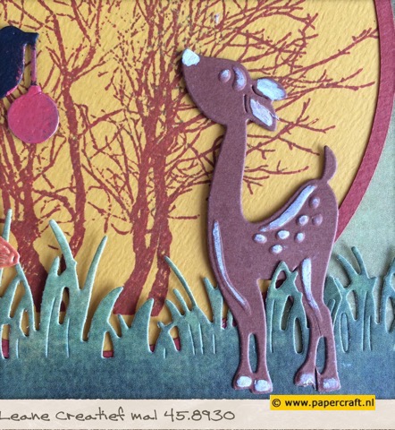 Leane Creatief Stansmal Deer & Trees