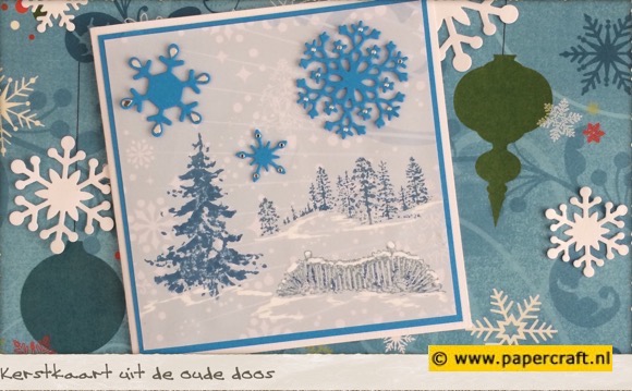 Kerstkaart Stempelen