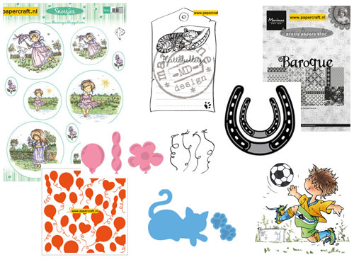 Producten Januari 2015 collectie van Marianne Design