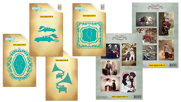 Vintage Dies en Knipvellen van Nellie Snellen