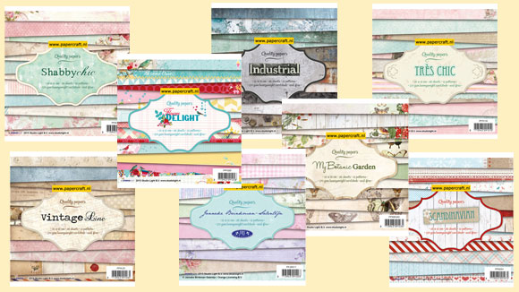 Nieuwe Paper Pads Studio Light Maart 2015
