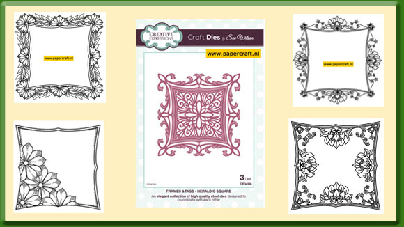 Creative Expressions CED4306 Heraldic Square