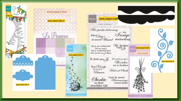 Nieuwe Producten Marianne Design april 2016