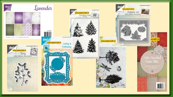 Stempels, Mallen, Papier van Joy! Crafts