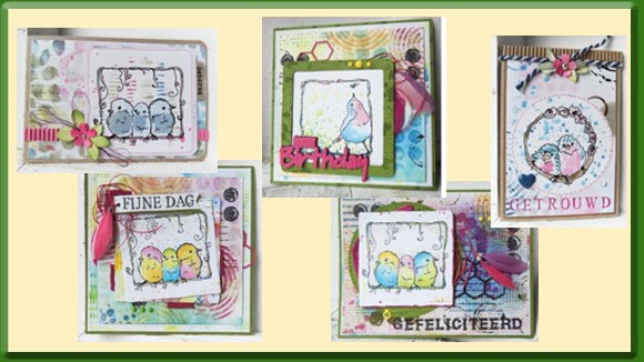 Marianne Design Mixed Media Stempels Papier en Knipvellen