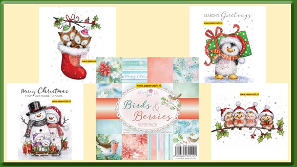 Wild Rose Studio Stempels en Papier