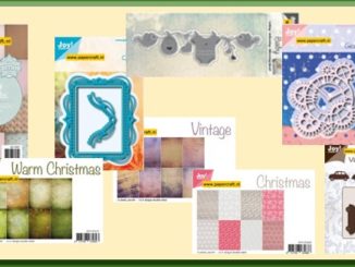 Joy! Crafs Kerstpapier en Mallen