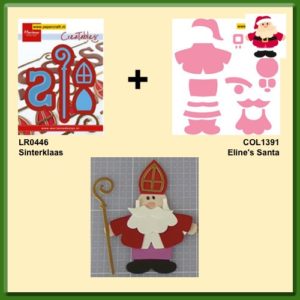 Maak een Sinterklaas met Stansmallen van Marianne Design