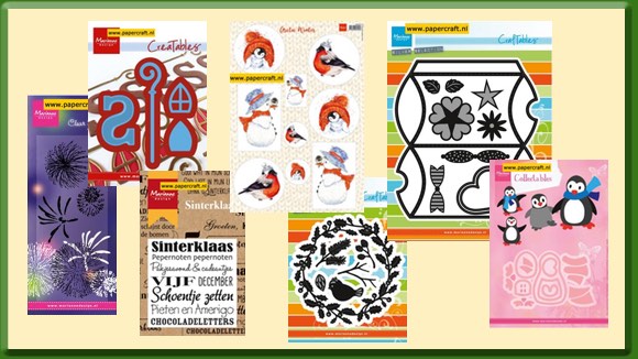 Nieuwe Mallen en Stempels Marianne Design