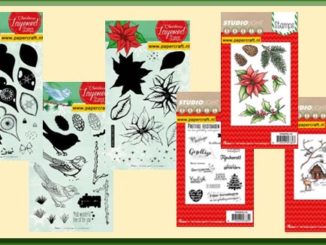 Kerst Stempels van Studio Light Basics en Layered Stamps