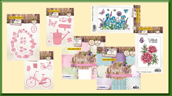 Mallen, Stempels en Papier Home & Happiness van Studio Light