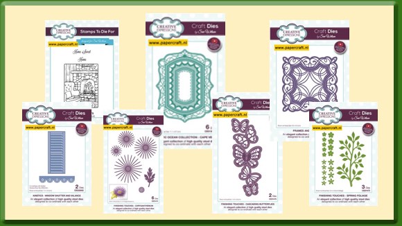 Creative Expressions Mallen en Stempels Januari 2017