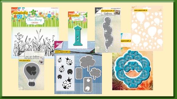 Joy! Crafts Stempels en Mallen Februari 2017