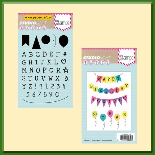 Studio Light Stempels uit de Basic Stamp Collection
