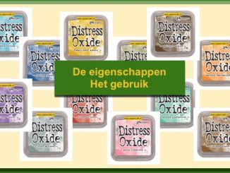 Tim Holtz Oxide Inkt Eigenschappen en Gebruik