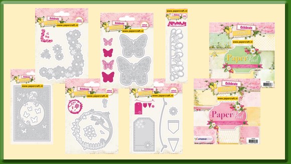 Studio Light Celebrate Spring Mallen en Papier