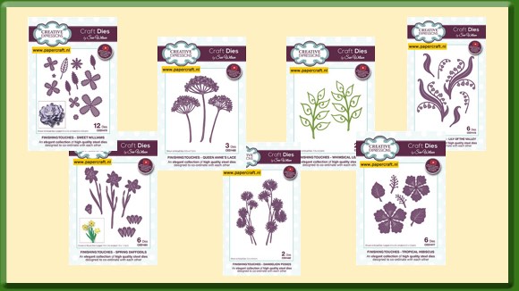 Creative Expressions April 2017 Bloemen