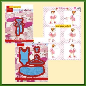 Marianne Design Ballerina Mallen en Knipvel