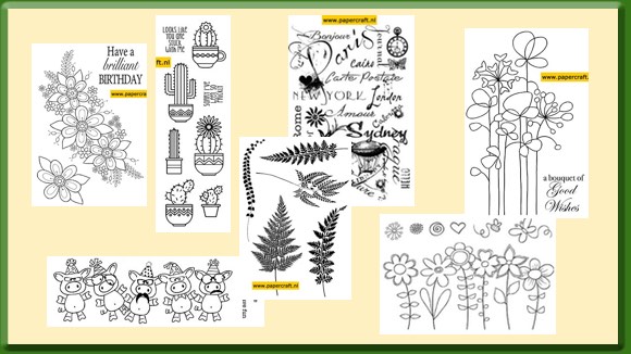 Woodware Stempels Creative Expressions