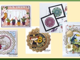 Marianne Design Voorbeeldkaarten Juli collectie