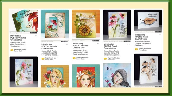 Penny Black Voorbeeldkaarten Pinterest Bord