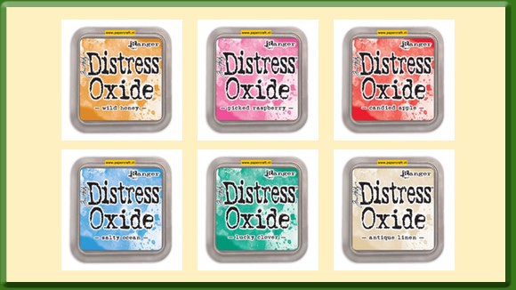 Distress Oxide inkt van Tim Holtz