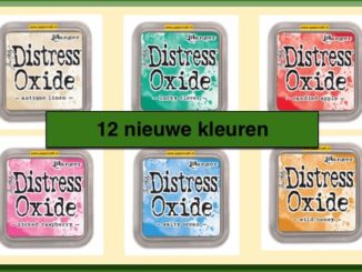 Tim Holtz Distress Oxide Stempelinkt nieuwe kleueren
