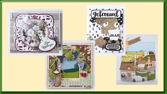 Marianne Design Voorbeeldkaarten augustus 2017