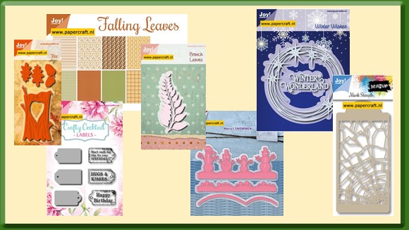 Joy! Crafts Oktober 2017 producten Herfst en Kerst