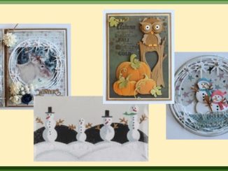 Joy! Crafts Voorbeeldkaarten Kerst en Herfst