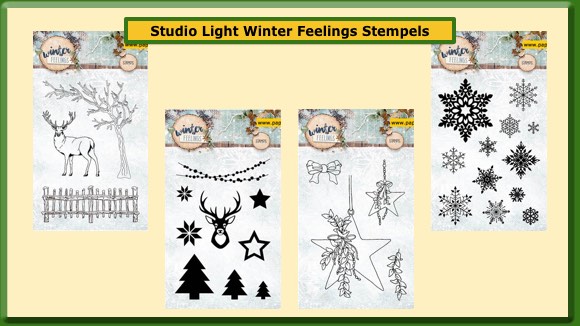 Studio Light Stempels Winter Feelings