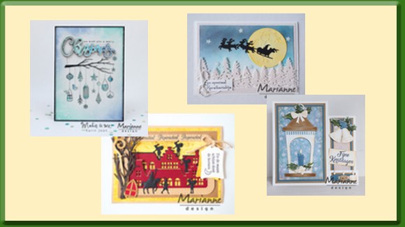 Marianne Design Voorbeeldkaarten November 2017