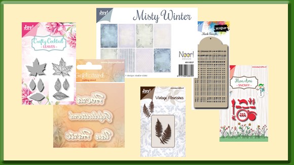 Noor! Design Mon Ami Snow Stansmal van Joy! Crafts