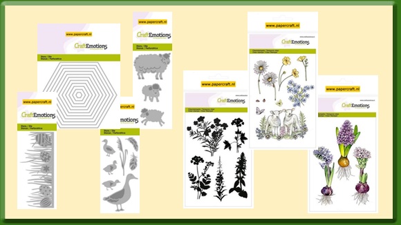 CraftEmotions Stempels en Stansmallen
