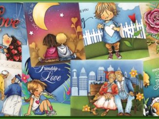 Penny Black Voorbeeldkaarten Love & Roses