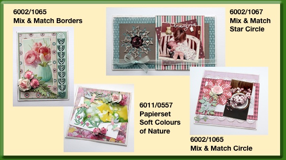 Joy! Crafts Voorbeeldkaarten Mix and Match