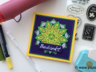 Mandala op kaart
