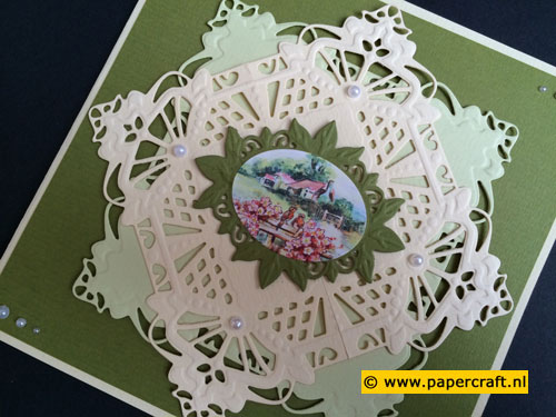 Valencia Craft Die van Creative Expressions als vierkant