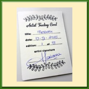 ATC-kaart stempel: wie is de maker