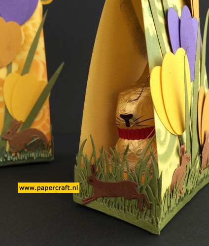 Paashaas in Geschenkdoosje