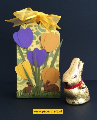 Geschenkdoosje met paashaas