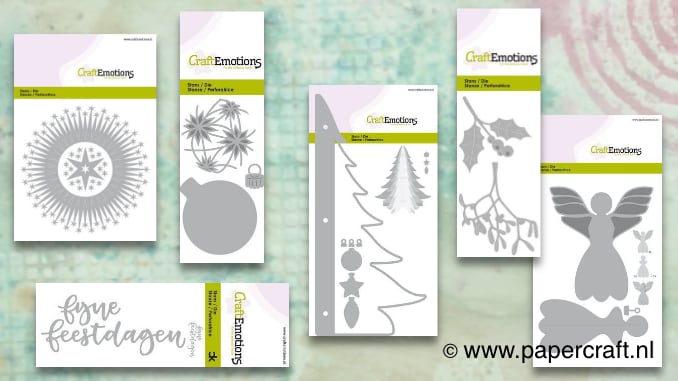 Stansmallen Kerst van CraftEmotions