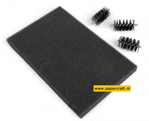 Replacement Die Brush and Foam Pad