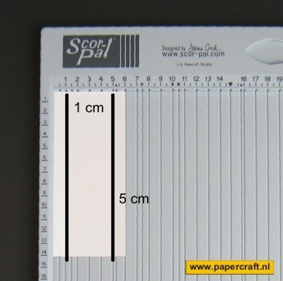 Stap 3 om een doorkijk-kaart te maken