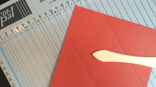 Stap 3 voor het maken van een Dubbele Labelhouder