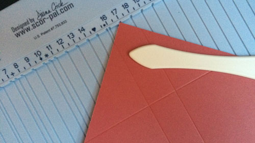 Stap 6 voor het maken van een Dubbele Labelhouder