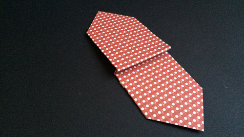 Stap 12 voor het maken van een Dubbele Labelhouder