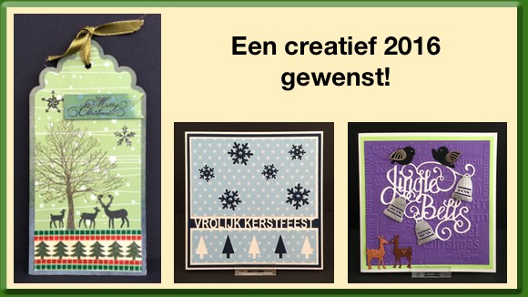 Fijne feestdagen en voorspoedig 2016